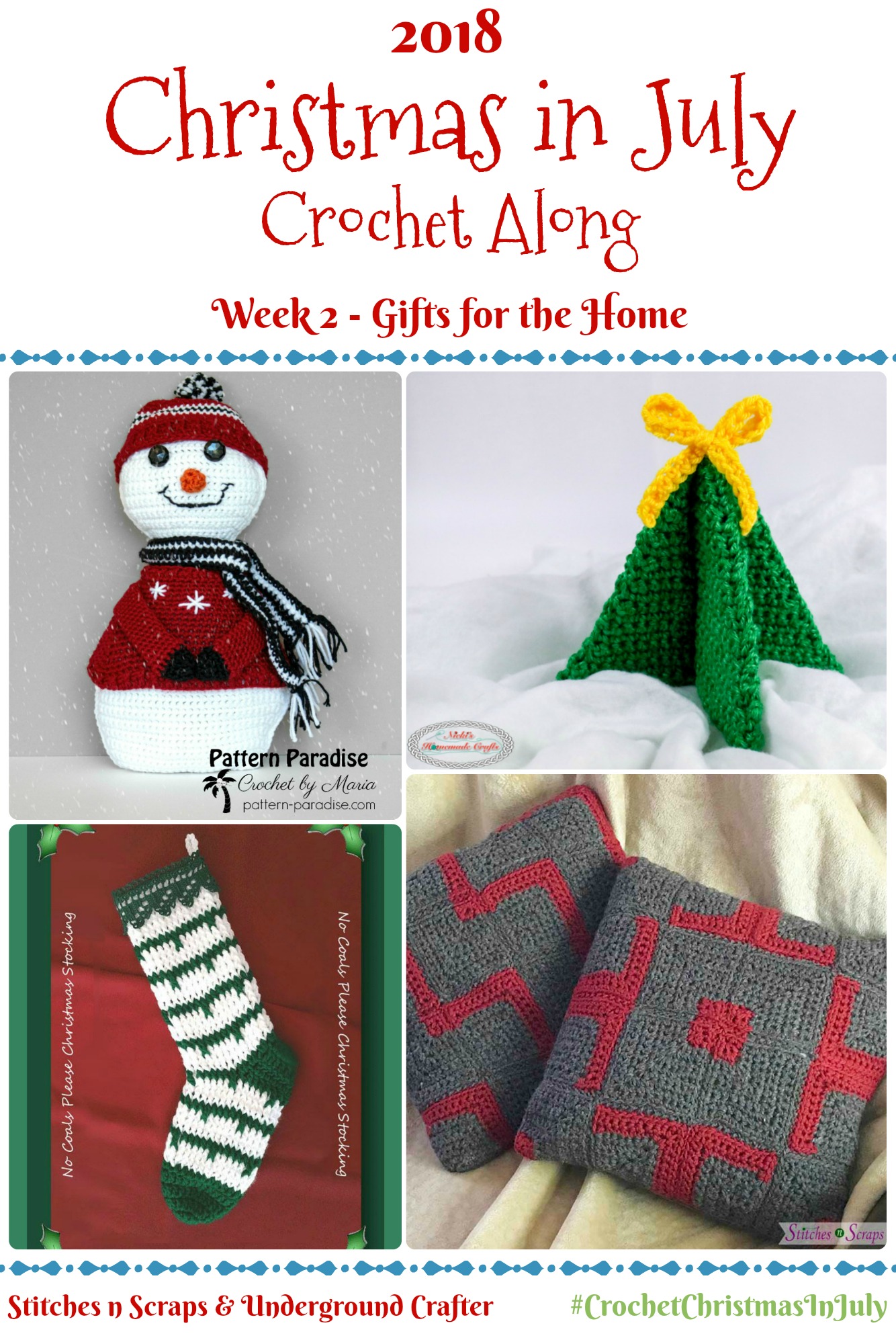 Christmas in July Crochet Along - Week 2