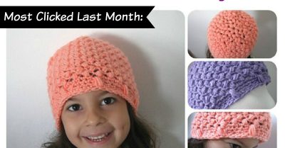 Most clicked in Scrappy Stitchers 41 - Bean Stitch Beanie by Meladora's Creations