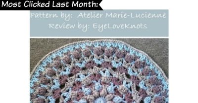 Most clicked in Scrappy Stitchers 42 - Henrietta Crocheted Rug by Eye Love Knots