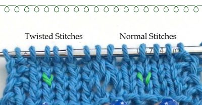 Twisted stitches tutorial - Stitchesnscraps.com