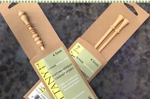 Brittany needles and hook review on StitchesnScraps
