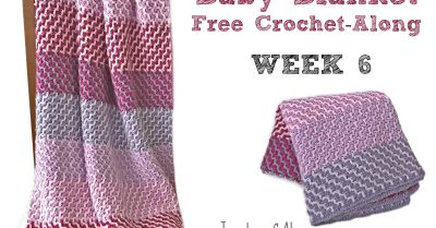 Jazzberry CAL week 6 - a free crochet along on Stitches n Scraps