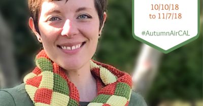 Autumn Air Cowl Crochet Along - learn Entrelac Crochet on Stitches n Scraps