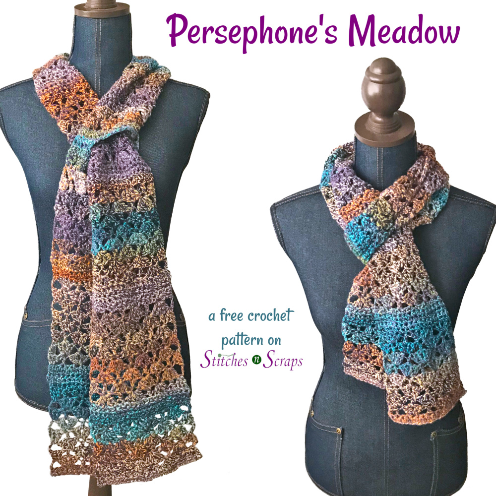 Persephone's Meadow - a free crochet pattern on Stitches n Scraps