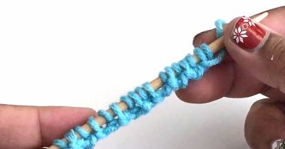 Alternating Cable (Seed Stitch) Cast on Tutorial on Stitches n Scraps