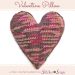 Valentine Pillow - a free crochet pattern on Stitches n Scraps