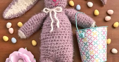 Tulip the Bunny Rabbit - a free crochet pattern on Stitches n Scraps