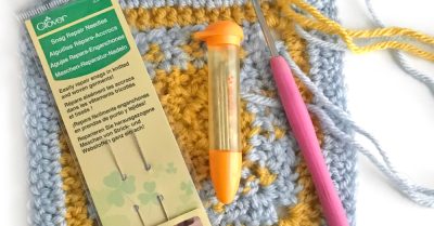 3 ways to weave in ends in crochet on Stitches n Scraps
