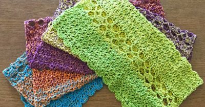 Spice Road - an easy, crochet scarf pattern on Stitches n Scraps