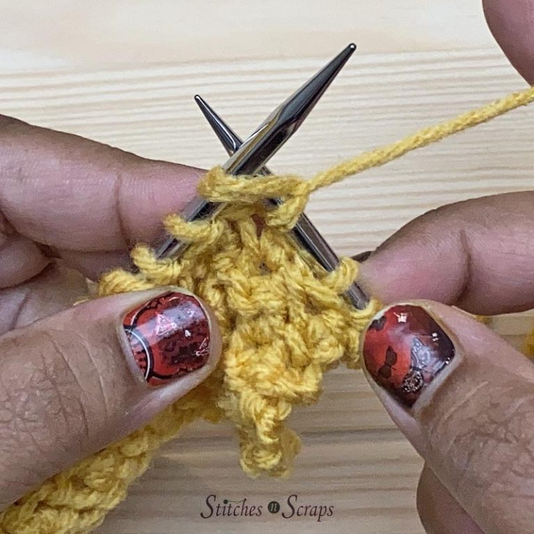 Rosette Stitch Knitting Tutorial Left and Right Handed Stitches n