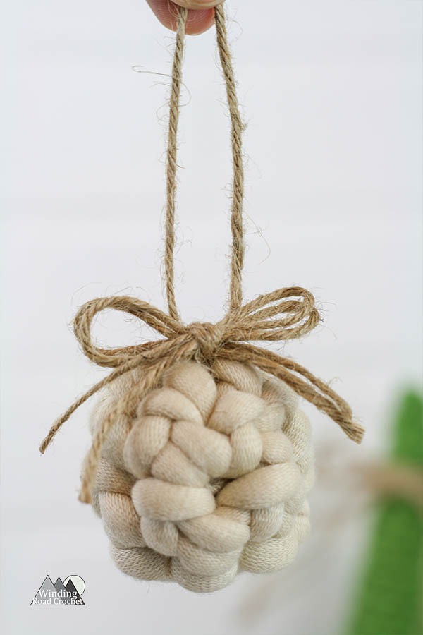 Rustic Ornament from Winding Road Crochet