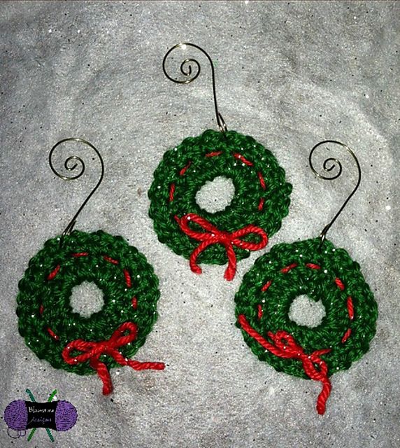 Wreath Ornament from Blackstone Designs