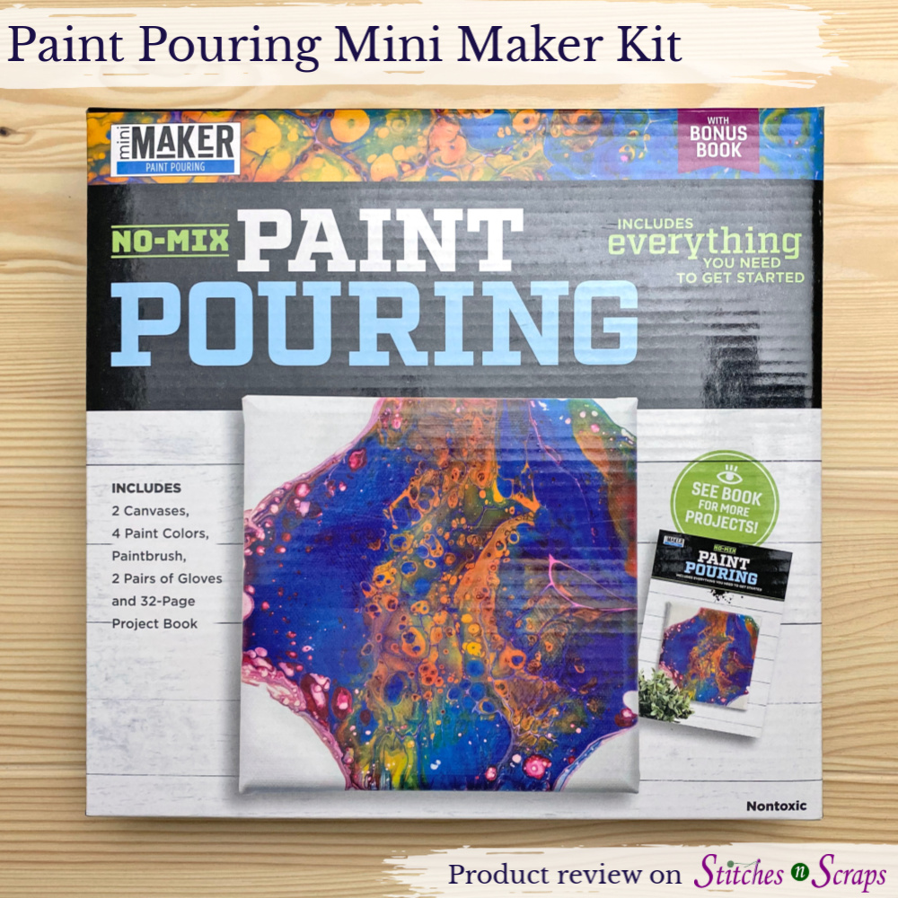 Paint Pouring Mini Maker Kit from Leisure Arts - Stitches n Scraps