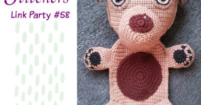 Scrappy Stitchers Link Party 58 - December 2019 - most clicked last month Chocolate Lab Lovey from Eye Love Knots