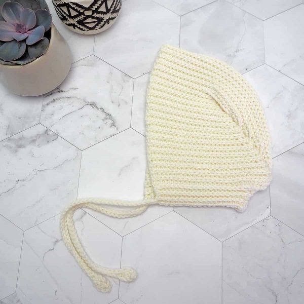 Crochet Cute Baby Bonnet from Joy of Motion Crochet