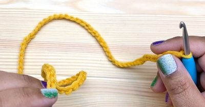 Tips and Tricks for working with Long Starting Chains on Stitches n Scraps