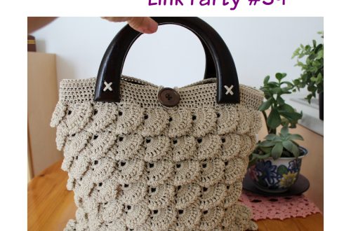 Scrappy Stitchers Link Party 59 - January 2020 - most clicked last month Margaret crochet Bag from Lilia Craft Party