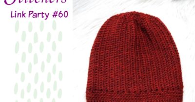 Scrappy Stitchers Link Party 60 - February 2020 - most clicked last month Indian Rocks Beanie from Salty Pearl Crochet