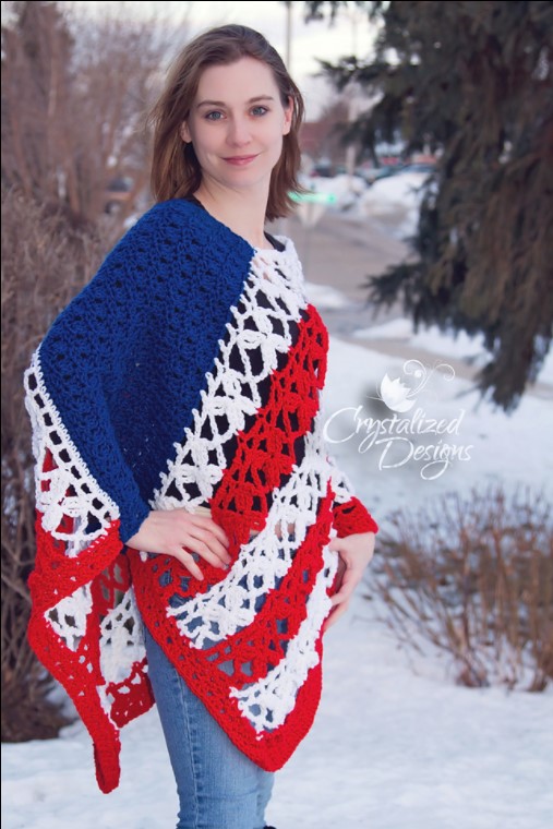 Butterfly Breeze Poncho from Sincerely Pam