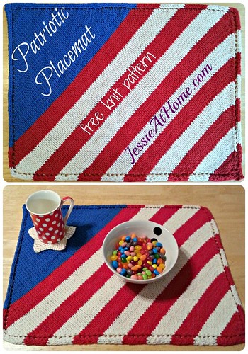 Patriotic Placemat from Jessie at Home