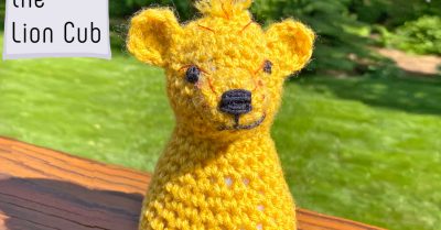 Noble the Lion Cub - Crochet Lion Amigurumi Pattern