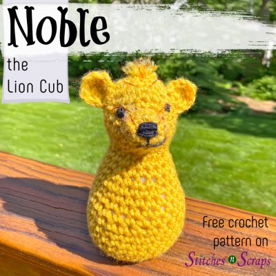 Noble the Lion Cub - Crochet Lion Amigurumi Pattern