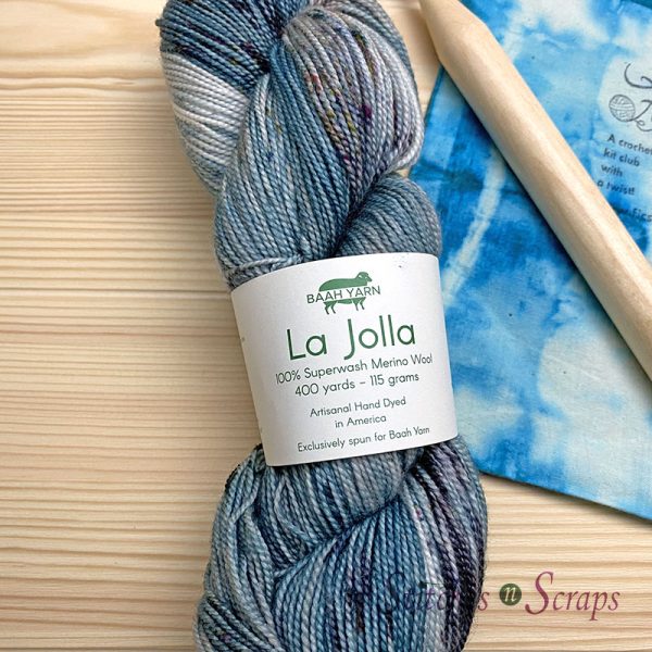 La Jolla Superwash fingering yarn