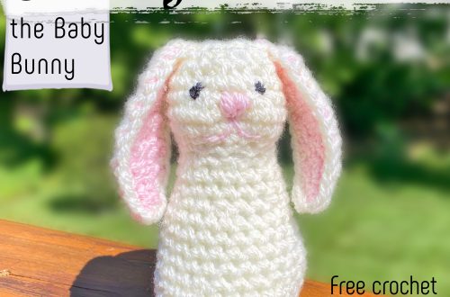 Sunny the Baby Bunny - Crochet Amigurumi Rabbit pattern on Stitches n Scraps