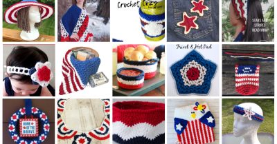 Red, White, and Blue Pattern Collection on Stitches n Scraps