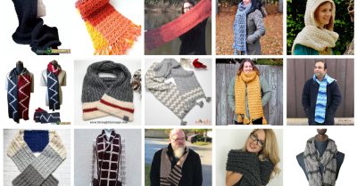 Winter Scarves Round Up on Stitches n Scraps