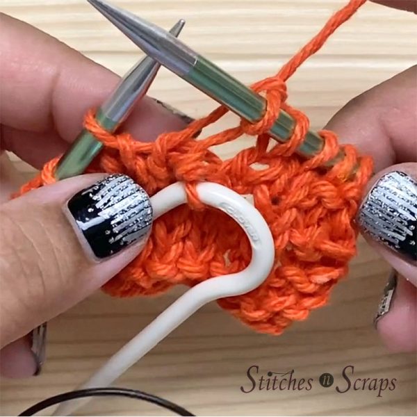 Knit next stitch