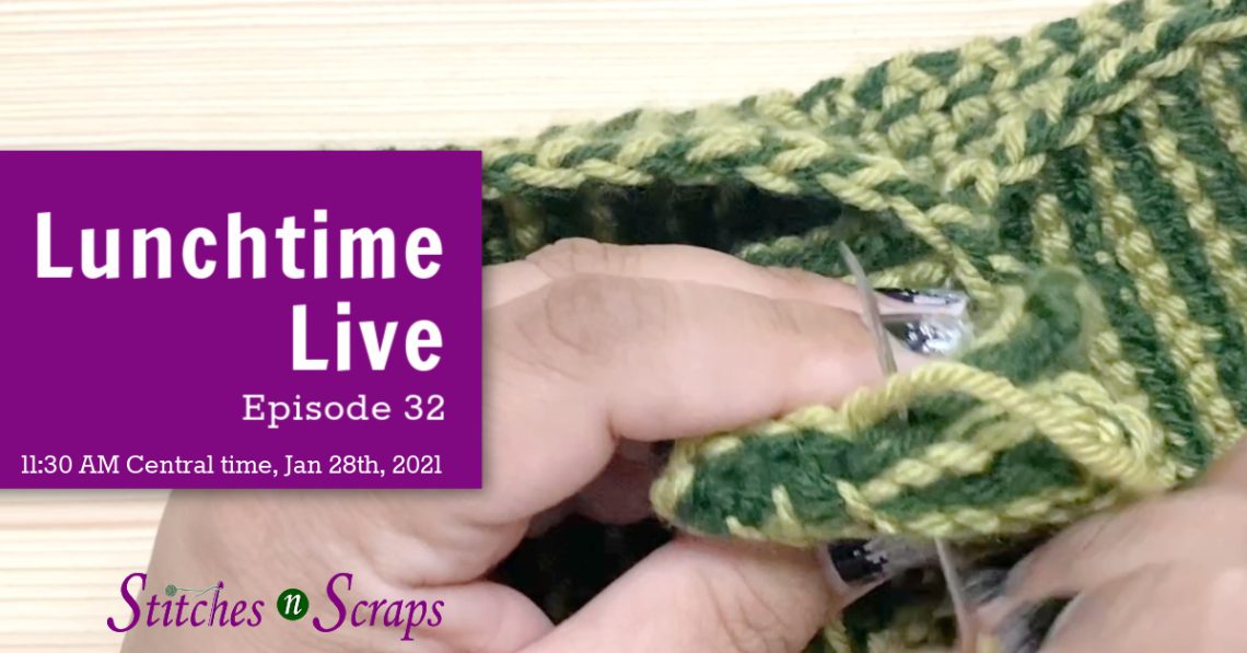 Lunchtime Live Episode 32 - whipstitch seams