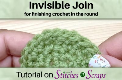 Invisible Join for finishing crochet in the round