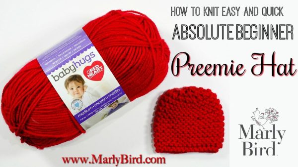 Absolute Beginner Preemie Hat from Marly Bird