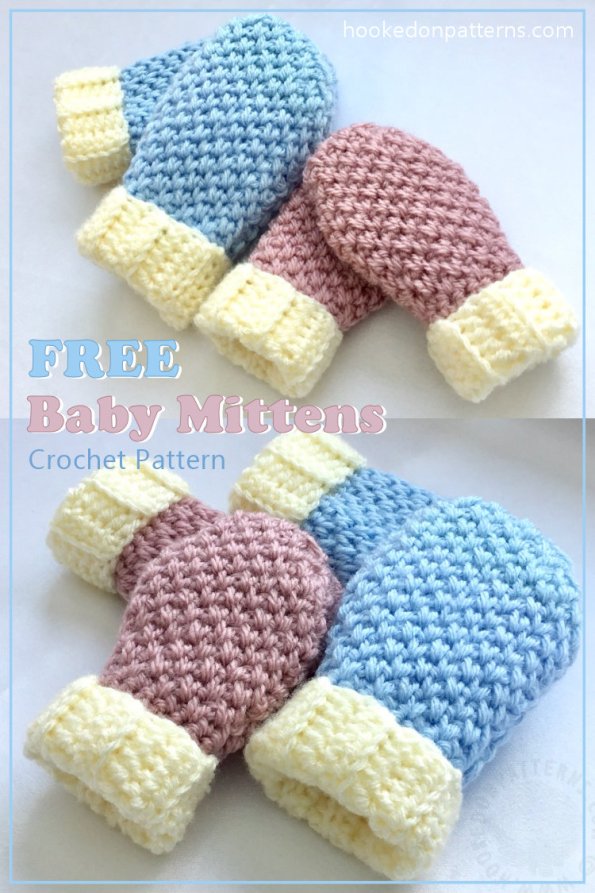 Baby Mittens from Hooked On Patterns