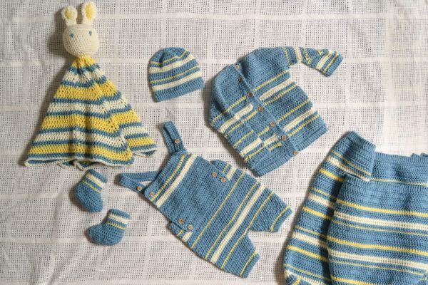 Boutchou Baby Crochet Pattern Set from Knitting With Chopsticks