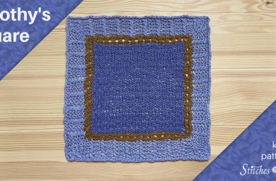 Dorothy's Square knitting pattern