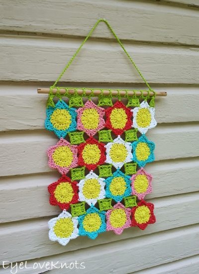 Lily's Floral Wall Hanging from Eye Love Knots