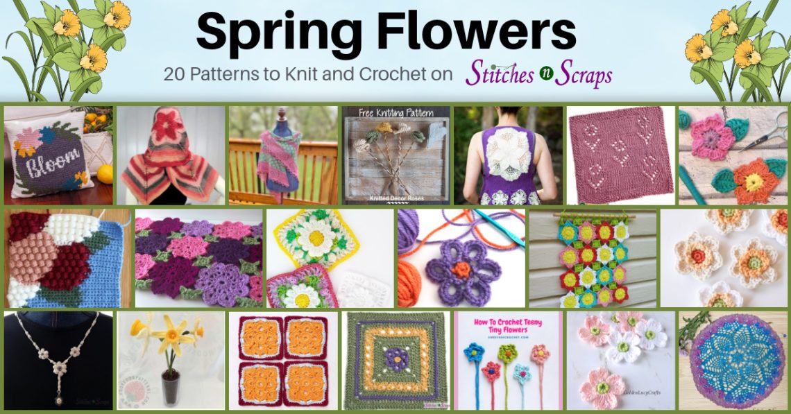 Spring Flowers - 20 Patterns to Knit and Crochet