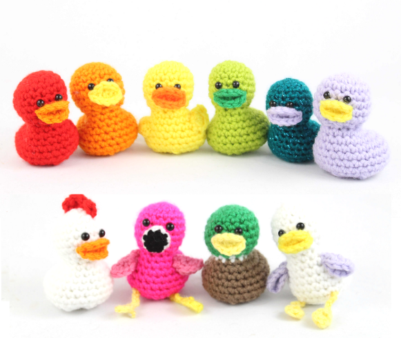 20 Minute Duck Amigurumi from Stringy Ding Ding