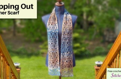 Stepping Out Summer Scarf fb