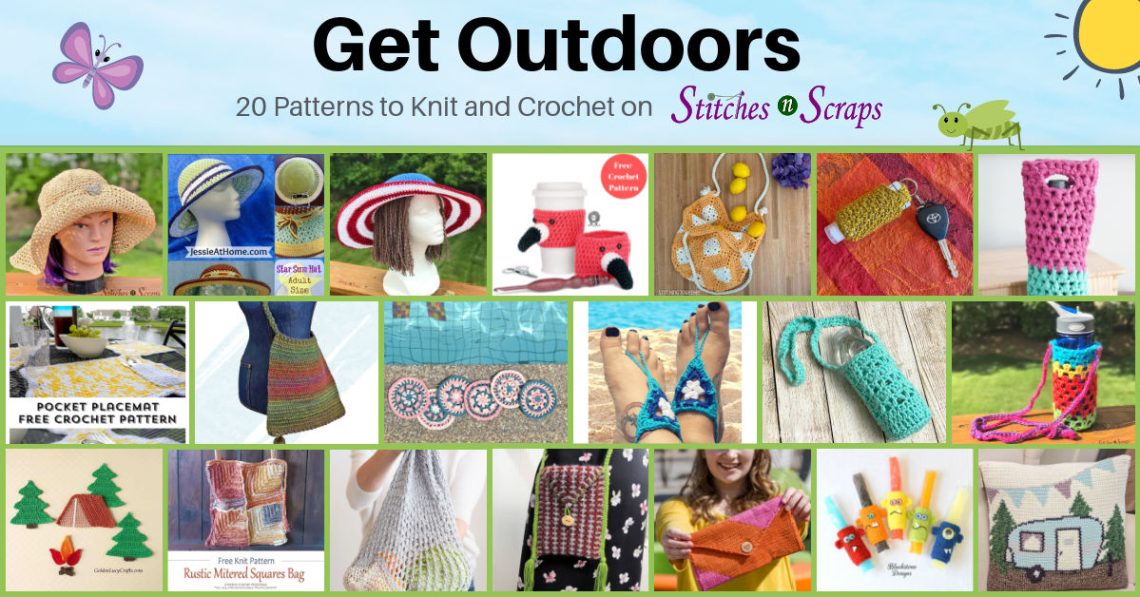 Get Outdoors pattern collection - 20 patterns to knit and crochet