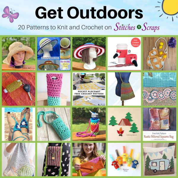 Get Outdoors pattern collection - 20 patterns to knit and crochet