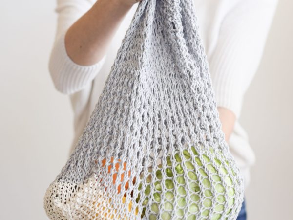 Market String Bag from Mama in a Stitch