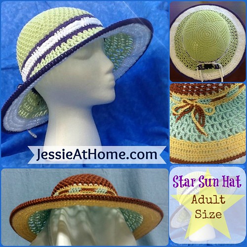 Star Sun Hat from Jessie at Home