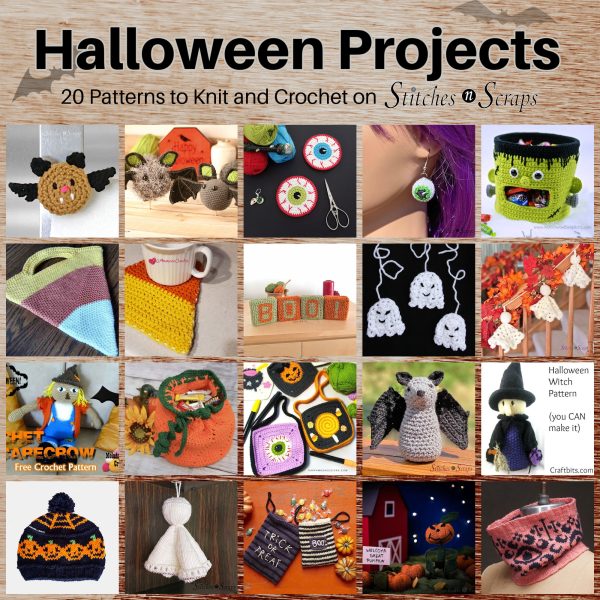 Halloween Projects - 20 patterns to Knit and Crochet