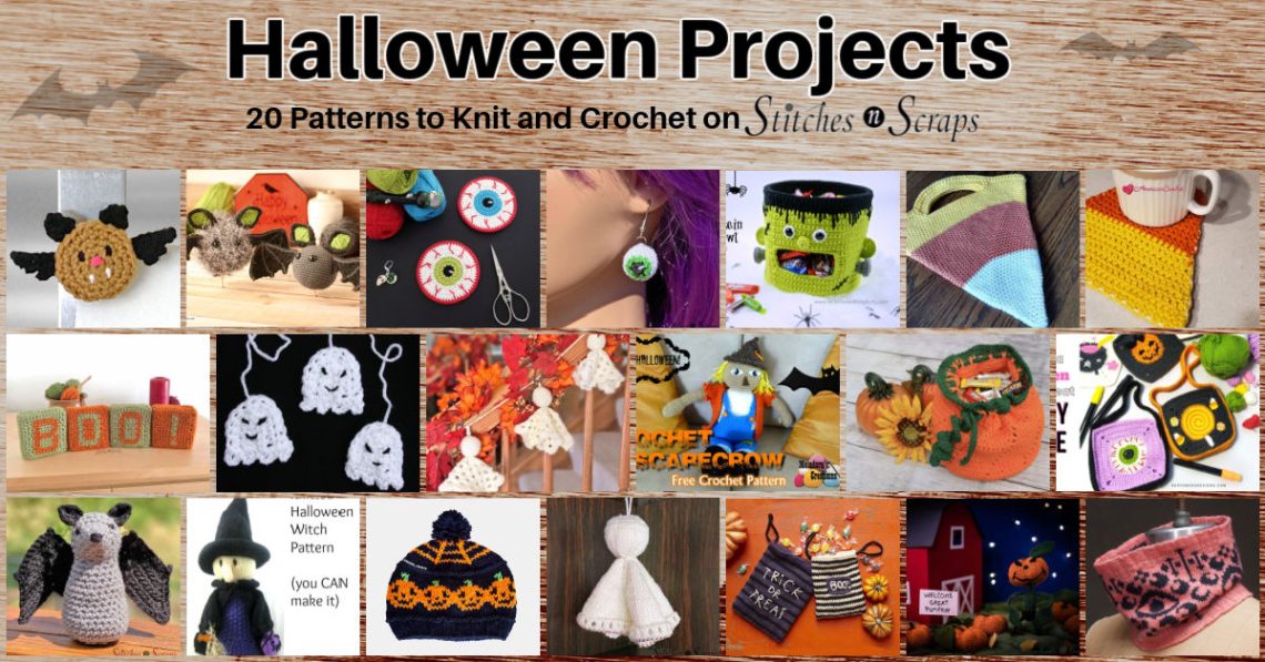 Halloween Projects - 20 patterns to Knit and Crochet