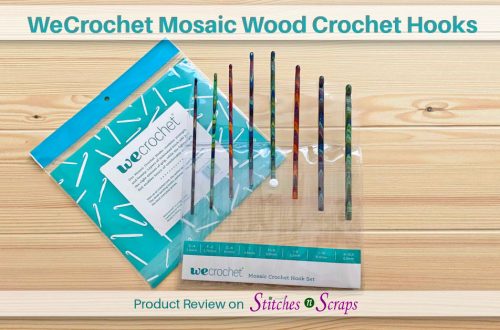 WeCrochet Mosaic Wood Crochet Hook Set Product Review