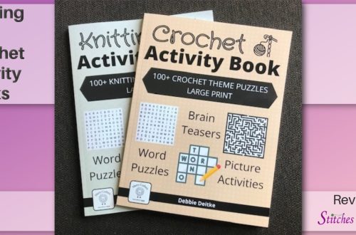 Knit and Crochet Puzzle books review on Stitches n Scraps
