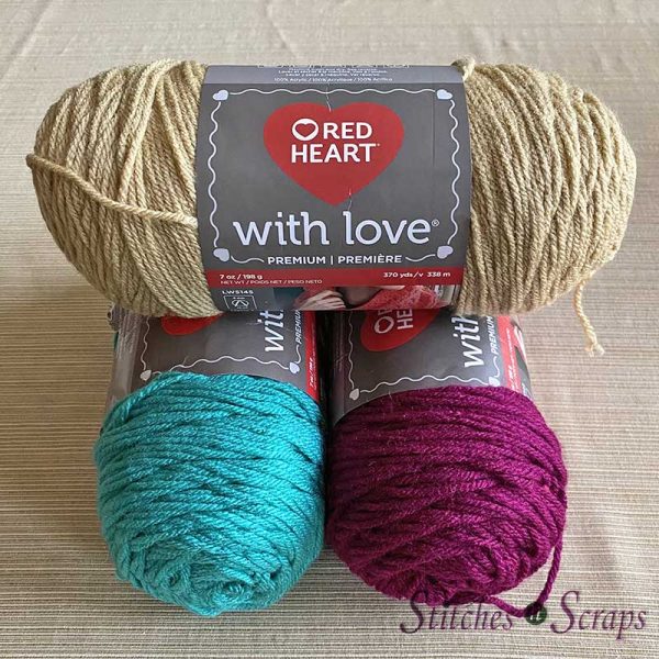 Red Heart With Love yarn